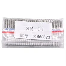 100 шт./пакет 1,6 мм Стоматологическая высокого Скорость боры высокой Скорость наконечник турбины Алмазные Боры Стоматологические Алмазные полировальные подготовка зубов Бур sr-11