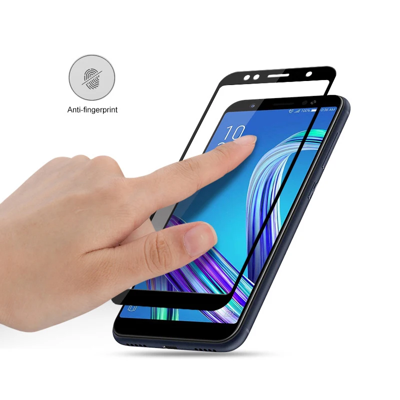 Закаленное стекло с полным покрытием для Asus Zenfone Max Pro M1 ZB602KL 4 ZC520KL 5 Z ZE620KL ZS620KL ZB555KL