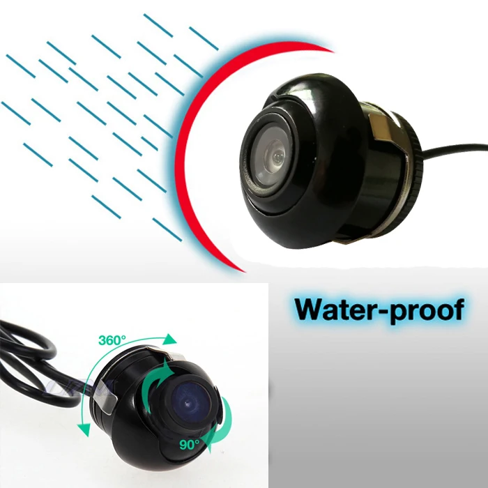 

Car Rear View Camera wireless CCD Front View Double To Switch Upgrade Section Parking Camera 360 Degree Rotation night vision