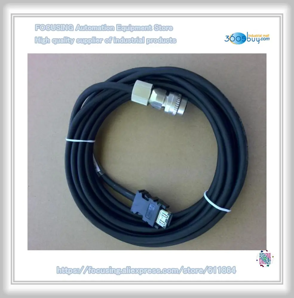 5M Length MR J3ENSCBL5M L new cable used for MR J3 ES encoder cablein