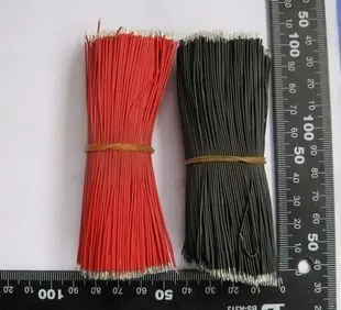 

600pcs Breadboard Jumper Cable Wires Tinned 100MM Black & Red