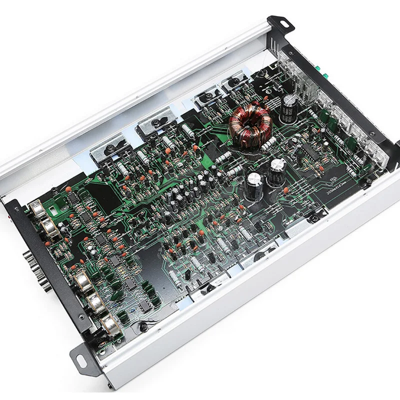 Car Amplifier High-power car audio 4-channel four-way amplifier High-quality 12V car power amplifier modification3
