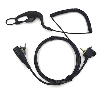 

XQF 5pcs Security Earpiece Headset PTT Mic for Motorola Two Way Radio MTH800 MTH600 MTH650 MTH850 MTP850 MTS850 Transceiver