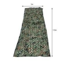 1,5*1 м, уличная Военная камуфляжная сетка, тактическая армейская камуфляжная сетка, автомобильные чехлы для палаток, охотничьих жалюзи, сетчатая крышка, маскирующая сеть