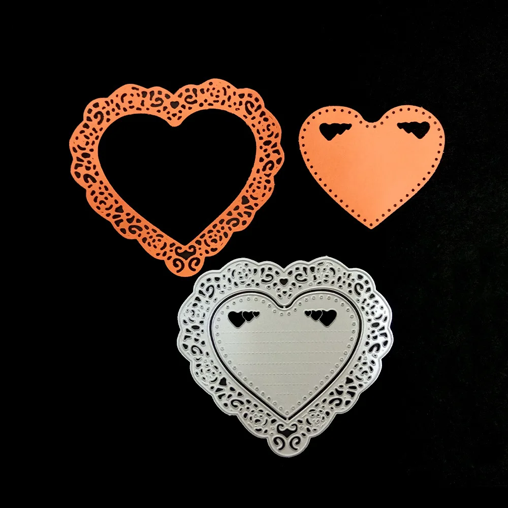 The Irregular Shape of Love Beautiful Scrapbook Paper Cutting Dies