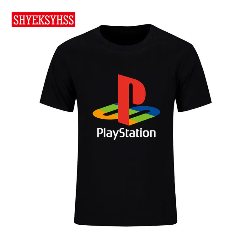 

PS T shirt Xbox Game playstation T-shirt Men Streetwear Tee shirt HipHop O-neck Short Sleeve Summer Pure Cotton Tee tshirt