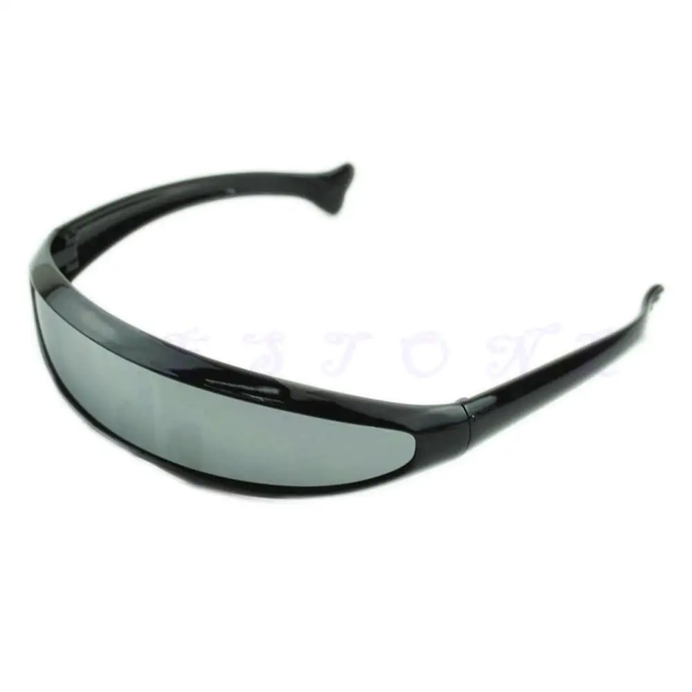 Крутые новые стильные солнцезащитные очки X men Robot с защитой от уф400 лучей - Цвет: 29283-BK