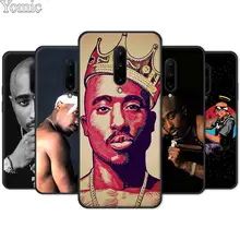 Phone Case for Oneplus 7 7 Pro 6 6T 5T Black Soft TPU Cover Shell for Oneplus 7 7Pro Silicone Case Tupac Shakur