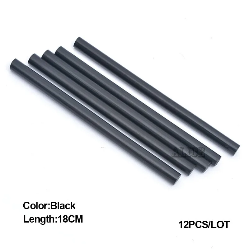 Black Hot Melt Glue Sticks 18cm Keratin Hair Extensions Glue Italian Keratin Color Glue Stick Black Hot Melt Glue Sticks 18cm Keratin Hair Extensions Glue Italian Keratin Color Glue Stick