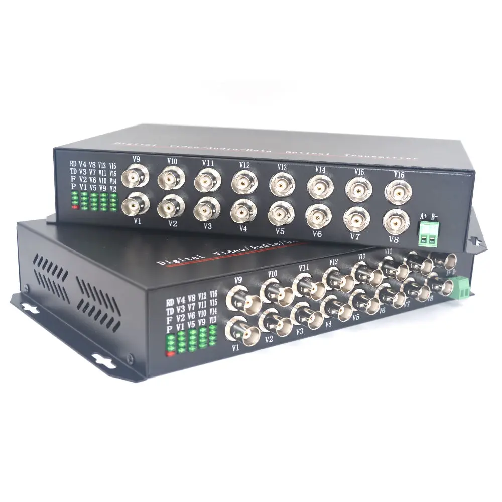 

JYTTEK Multimode Fiber optic 2Km Video Optical Extender Transmitter Receiver for CCTV