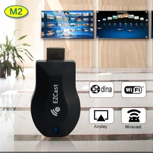 Nueva Ezcast M2 iii hdmi inalámbrico wifi pantalla allshare cast dongle miracast TV Receptor del palillo de Soporte Técnico de windows ios andriod