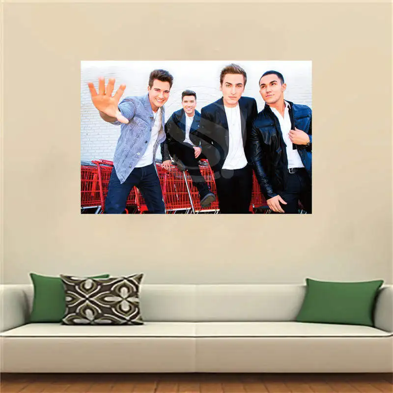 

WJY510N38 Big Time Rush in Cologne Canvas Painting Wall Silk Poster cloth print Custom Print your image Fabric Poster F26
