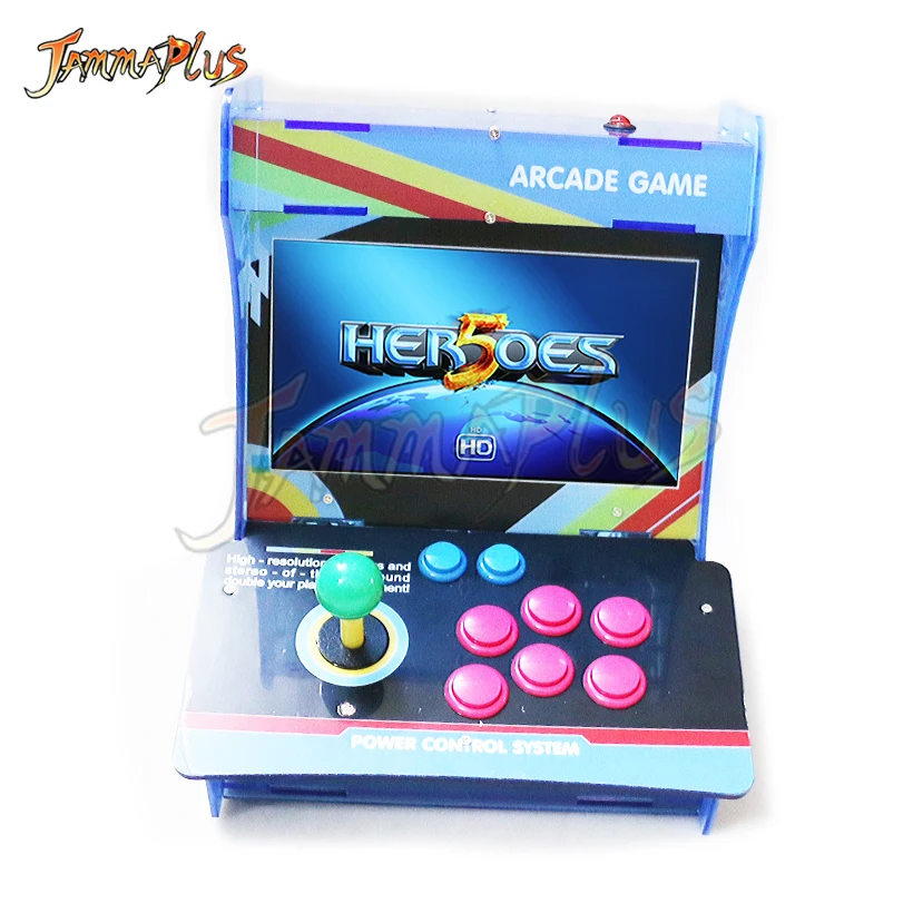 

Multilingual Selection 2020 in 1 Video Games Arcade Console With Game Board Joystick Push Button 10" LCD Monitor