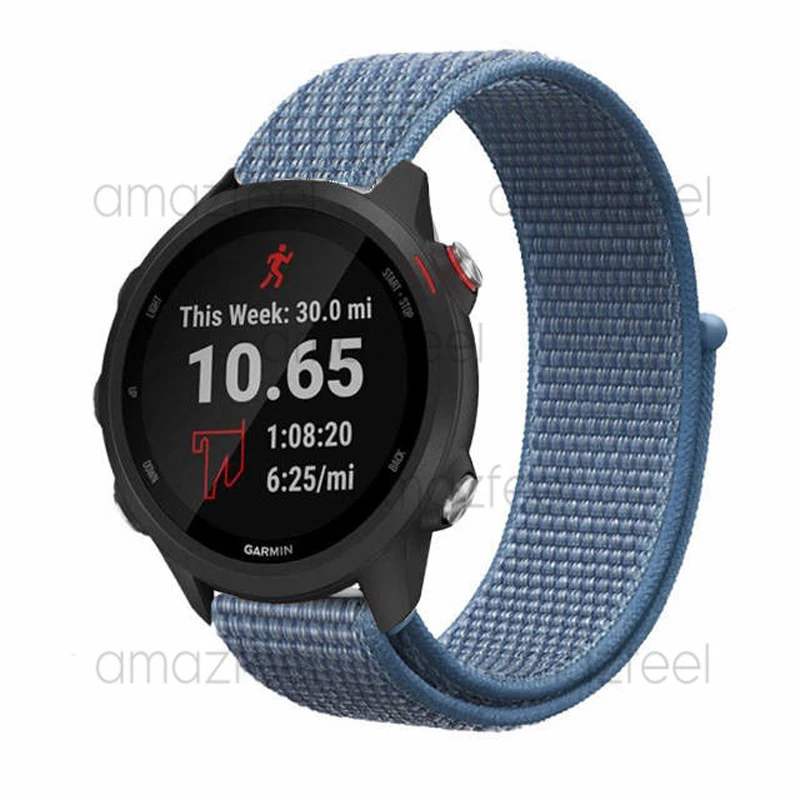 Нейлоновый ремешок-петля для Garmin Forerunner 245 м, ремешок Garmin vivoactive 3 Forerunner 645, Смарт-часы, браслет, ремешок для часов