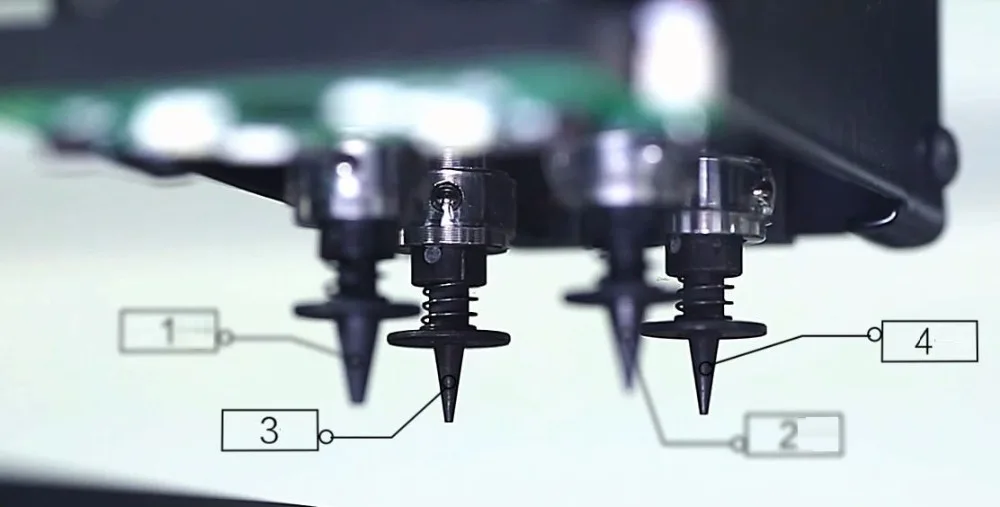 Прототип печатной платы SMT Настольный палочки и место машина Neoden 4 с 48 кормление рыб, видение системы и четыре сопла