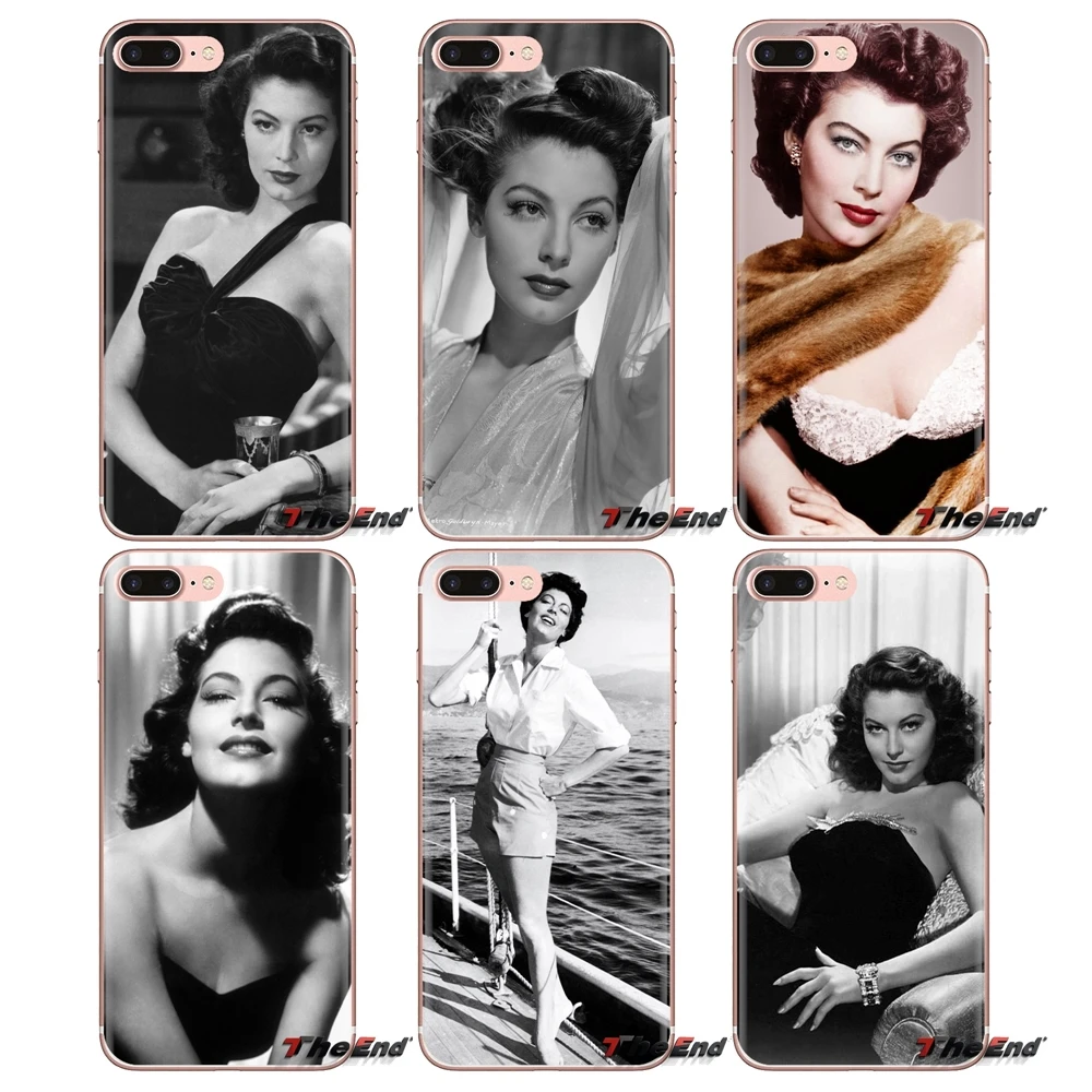 Мягкие прозрачные чехлы для Huawei Nova 2 3 2i 3i Y6 Y7 Y9 Prime Pro GR3 GR5 2017 2018 2019 Y5II Y6II Ava Gardner Actress |