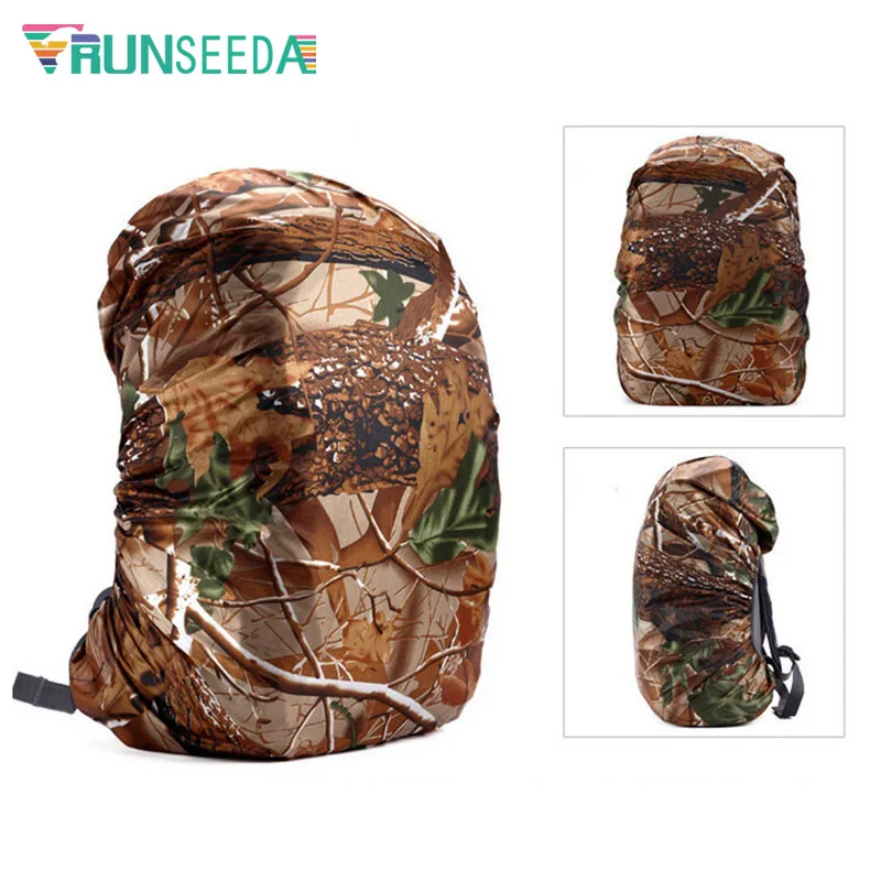 

Runseeda 35/45L Waterproof Camouflage RainCover For Camping Climbing Bags Hiking Backpack Rain Cover Dustproof Travel Bag Cover