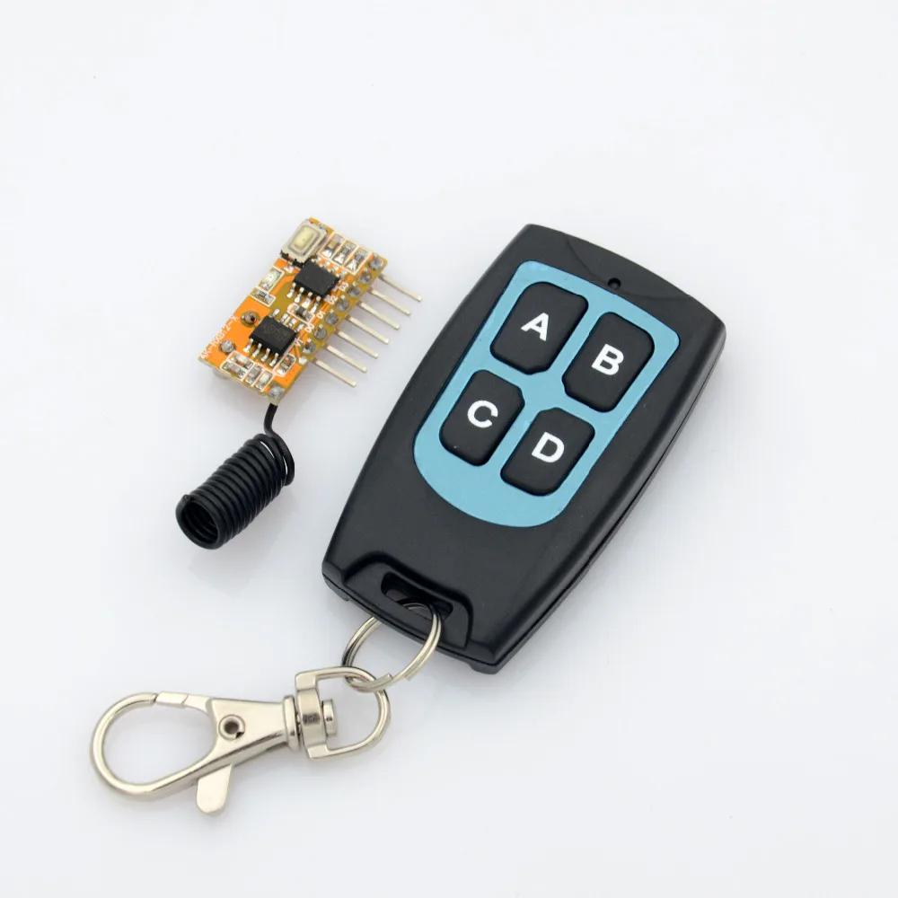 ASK Super-heterodyne RF Transmitter and Receiver Module 315mhz/433.92mhz Smartphone Android Receiver Board