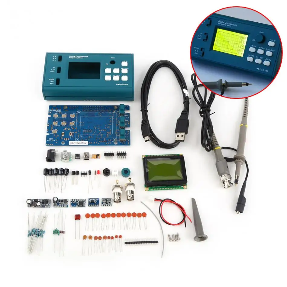 High Quality Oscilloscope Digital Storage Oscilloscope DIY Kit