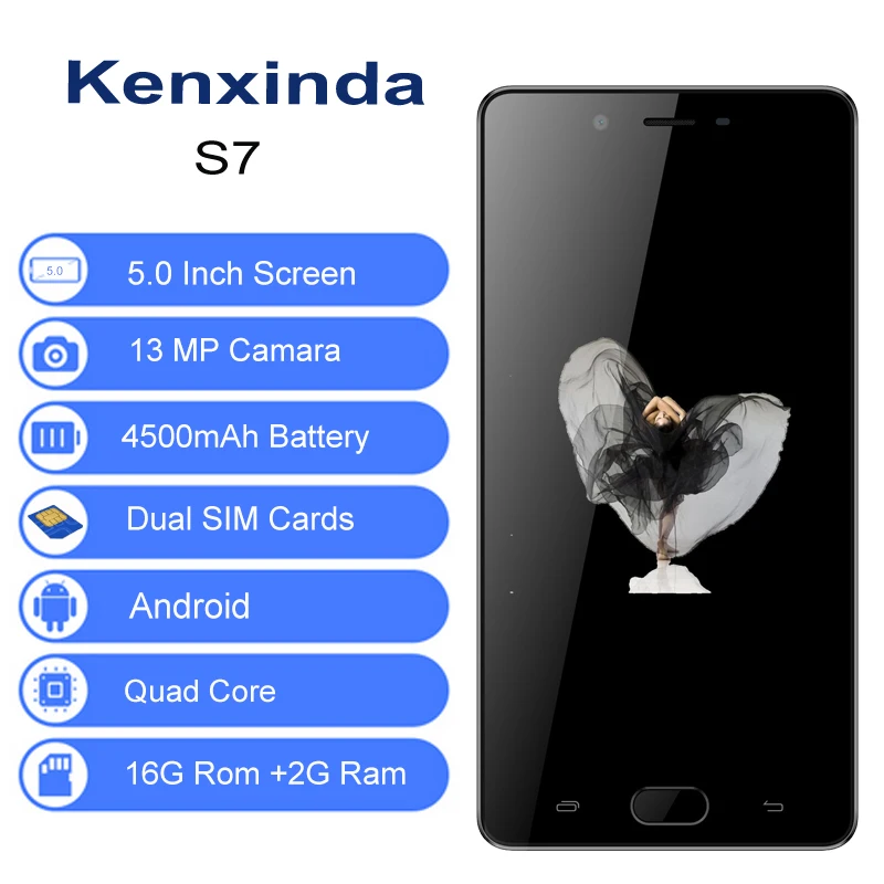Original Kenxinda S7 Fingerprint 5.0