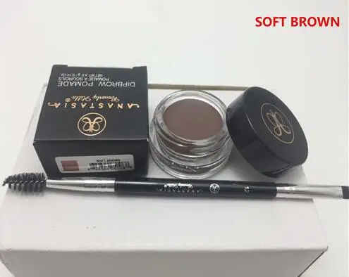 Хайлайтер Anastasia Beverly Hills Amrezy для лица, палитра для макияжа, Осветляющий бронзатор, DIPBROW poade, палитра теней для век - Цвет: Soft Brown