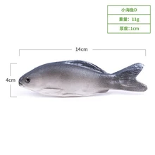 Искусственная кожа морской рыбы Еда модель детские игрушки декоративный реквизит учебные материалы слуховые аппараты готовой Товары Морская жизнь