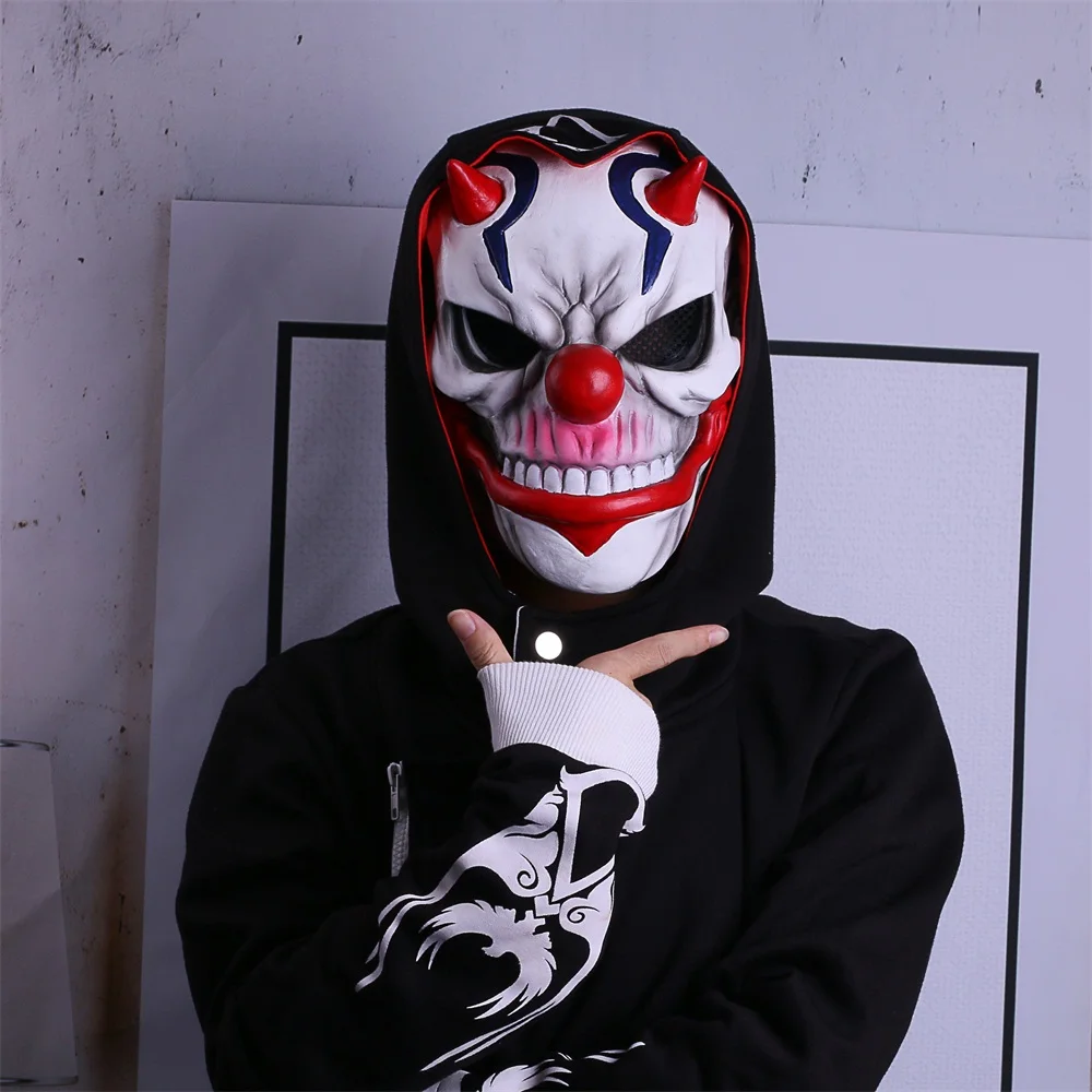 PAYDAY 2 маски от ржавчины игра Payday маска косплей красный нос Вечерние Маски для