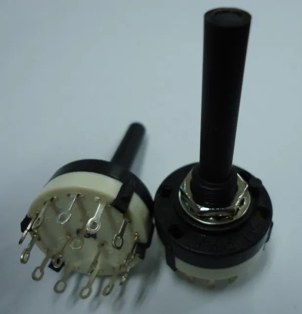 

[ BELLA]Imported TAIWAN ALPHA ALPHA full plastic band switch rotary switch three knife shaft gear 4th gear 38 can be adjusted--2