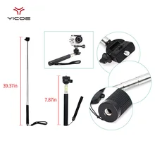Kit Case Tripod Strap Mount Monopod for Gopro Accessories for Go Pro Hero Session 5 4 3 SJCAM SJ6 SJ7 Xiaomi yi 4k Sport Camera