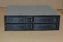 2.5 inch hard disk module 4 disk hot plug storage module box a 5.25 bit optical drive bit can hold 4 SSD