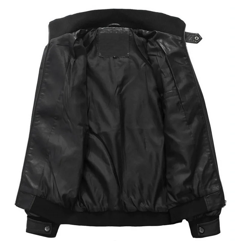Laamei Men's Leather Jacket Streetwear Mens Jackets And Coats Locomotive Retro Men's Veste Homme Leather Jacket Deri Mont Erkek Laamei Men's Leather Jacket Streetwear Mens Jackets And Coats Locomotive Retro Men's Veste Homme Leather Jacket Deri Mont Erkek