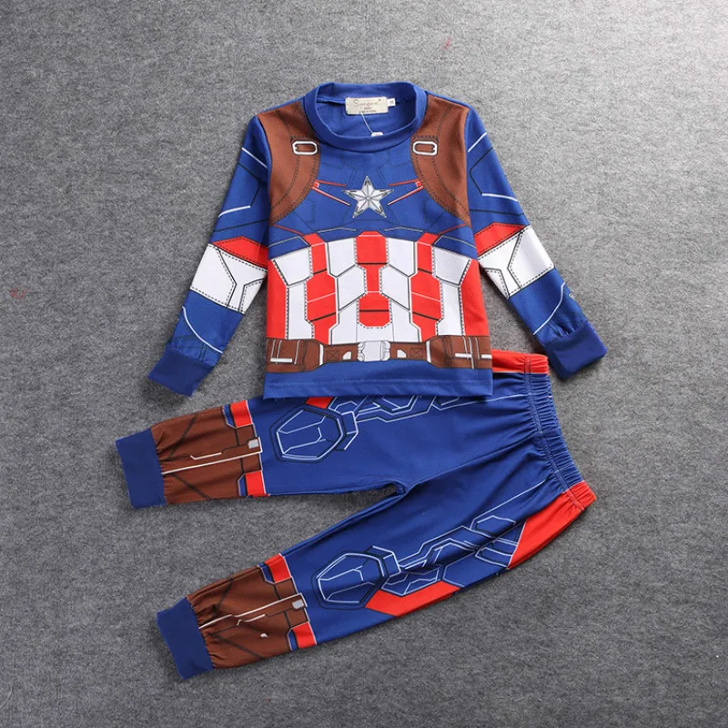 

Children Clothing Sets America Hulk Spider-Man Baby Boys Girls Clothing Sets Top Pants 2 Pcs Sports Suits Christmas Kids Clothes
