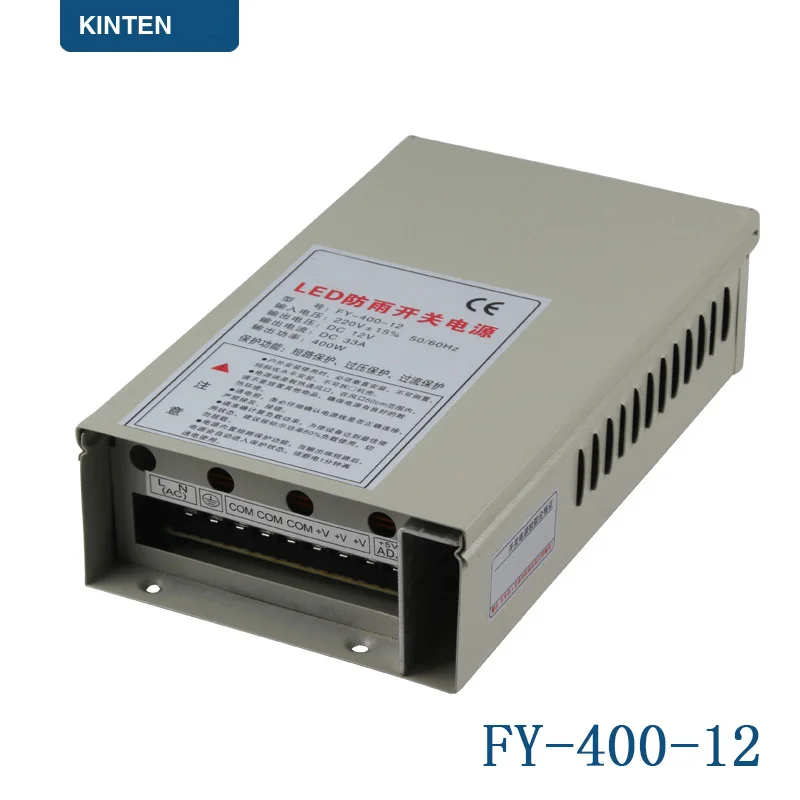FY 400 12 12V 33A 400W waterproof and rainproof LED type switching
