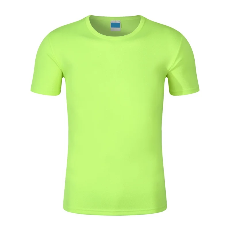 

Men Sports Quick-drying T-shirt Fitness Running Tight Tops Sexy Round Neck Short Sleeves Stretch Gym Clothes XL-2XL