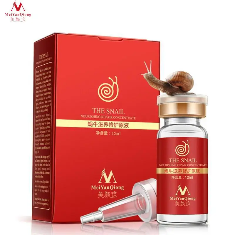 

Rejuvenation Serum Snail 100% Pure Plant Extract Hyaluronic Acid Liquid Whitening Blemish Serum Ampoules Anti-acne Hyx6781