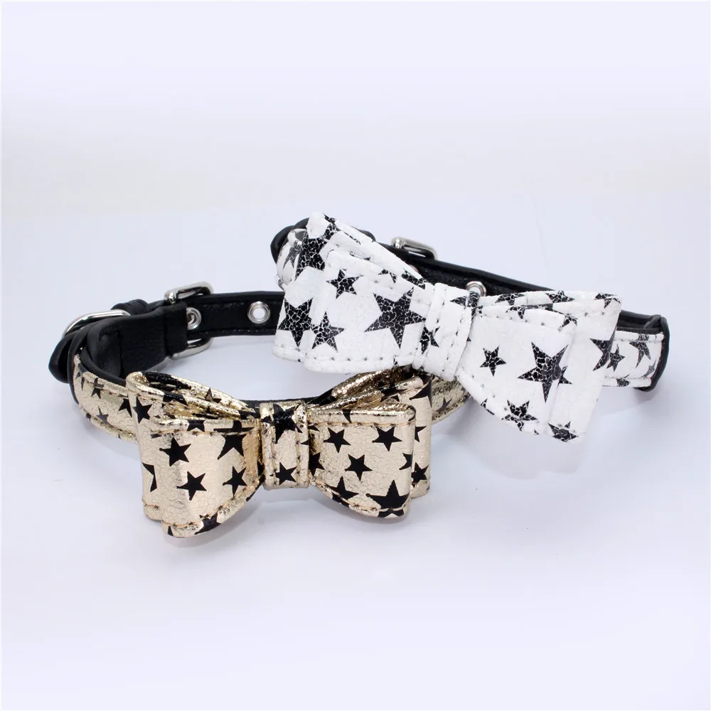 PipiFren Small Cats Collars Bow Necklace For Pets Collar Dog Kitten Collar Accessories Products