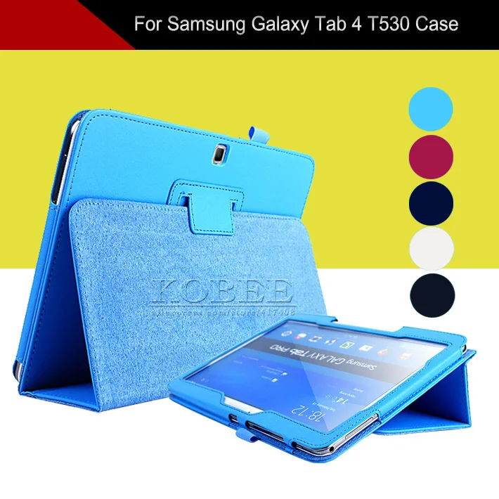 Tablet Case for Samsung Galaxy Tab 4 10.1 T530/T531/T535,Flip Stand Pen