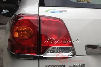 

ABS Plastic Tail Rear Light Cover Trim For Toyota Land Crusier 200 LC200 FJ200 2013-2015