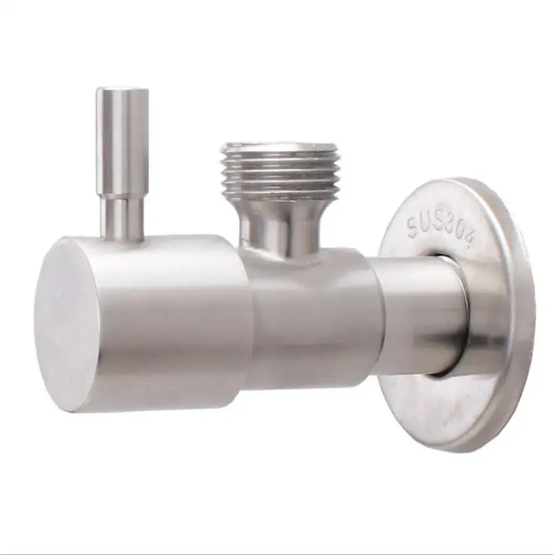 Hot Stainless Steel 304 Shut Off Water Angle Stop Valve for Faucet and Toilet
