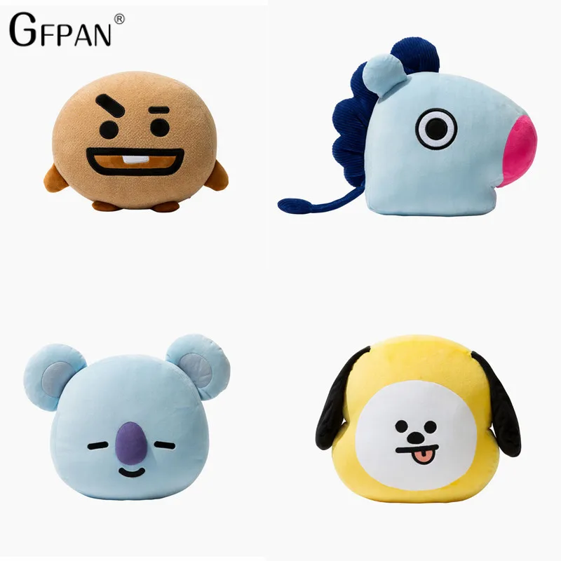 

40/50cm Soft Plush Pillow Cushion Tata Van Cooky Chimmy Shooky Koya Rj Mang Gifts For Girls Friends Baby' Toy