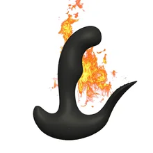 Heating Dildo Vibrators Prostate Massager Anal Plug Vibrator USB Rechargeable Powerful Butt Plug Vibration Sex Toys For Men Gay
