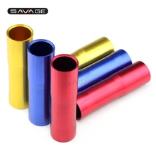 For YAMAHA MT07 FZ07 MT-07 FZ-07 2014 2015 2016 Gold Motorcycle CNC Aluminum Front Fork Tube Slider Cover For YAMAHA MT07 FZ07 MT-07 FZ-07 2014 2015 2016 Gold Motorcycle CNC Aluminum Front Fork Tube Slider Cover