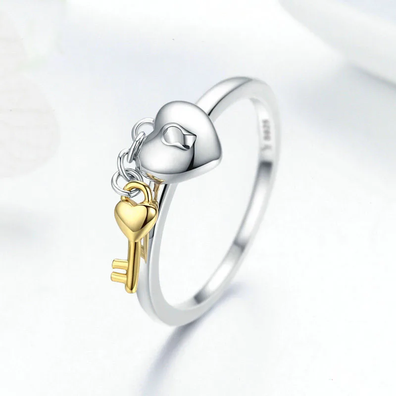 Lefeng Новое поступление True Love ключ 925 Серебряное кольцо для Для женщин|925 sterling silver