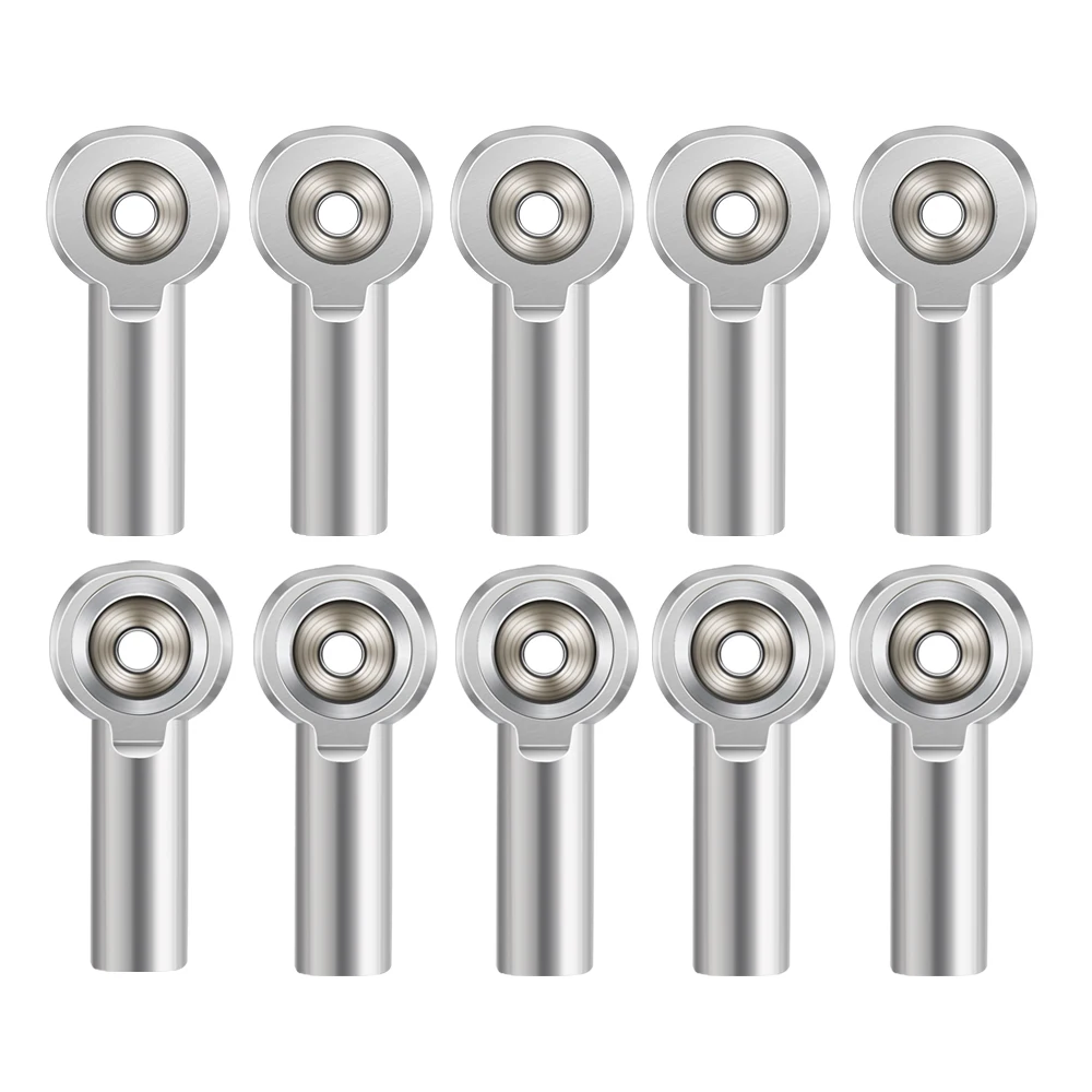

M4 Ball Head Aluminum Link Track Rod End Ball Head Holder Tie Rod End Hole For RC Car Buggy Crawler Car Plastic