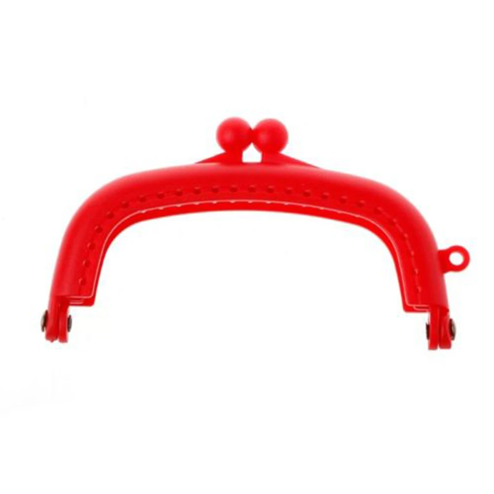 

1PC Resin Frame Kiss Clasp Lock Handle Arch for DIY Craft Coin Purse Bag Clasp Lock 8.5cm Candy Color Bag Accessories