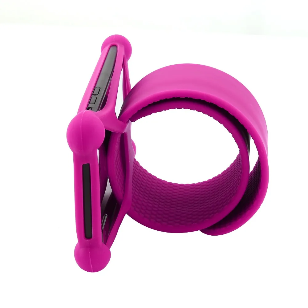 

Sport Armbands Running Non Toxic Quick Dry Anti-slip Sweat Resistant Waterproof Food-grade Silicone Slap Armbands for iPhone X