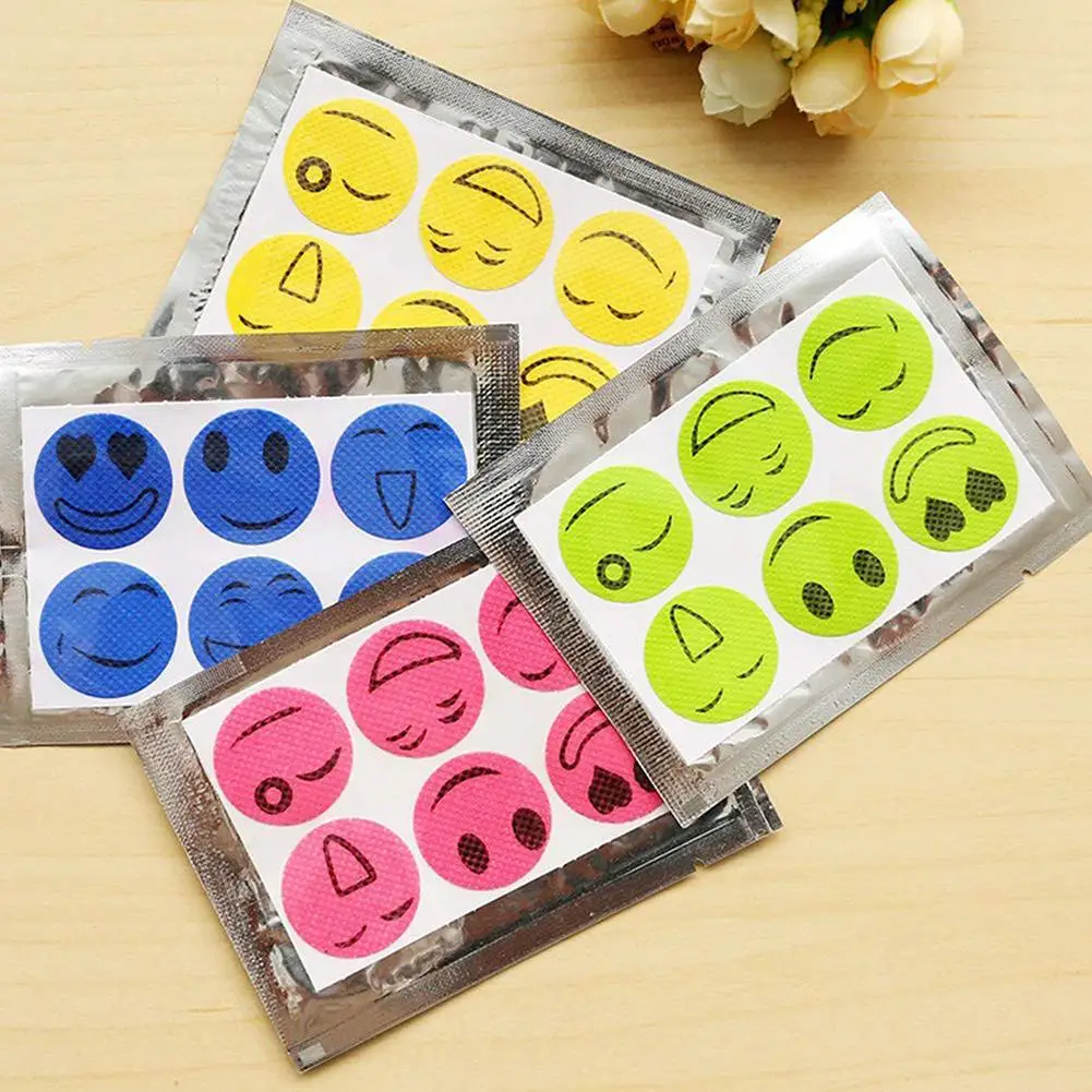 

Smiley Mosquito Repellent Sticker Anti Mosquito 50 Packs 300pcs Mosquito Killer Insect Repellent Sticker For Children Adult
