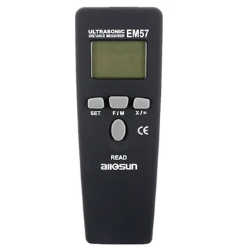 

EM57 Handheld Ultrasonic Range Finder Electronic Tape Measure With Laser Point