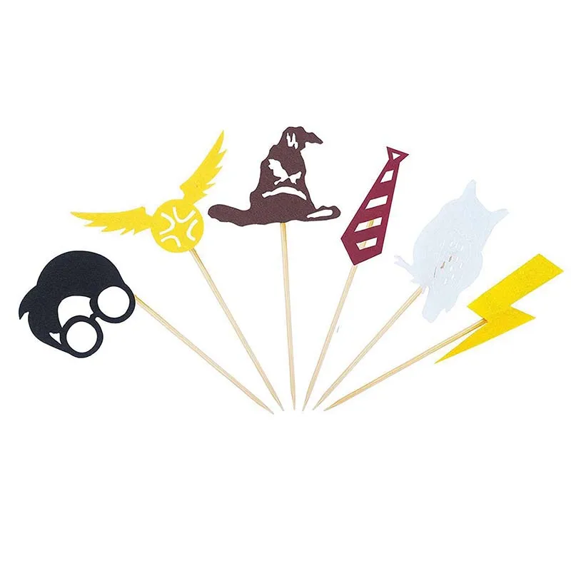 Best Seller Harry Potter Happy Birthday Banner Cake Topper Hogwarts ...