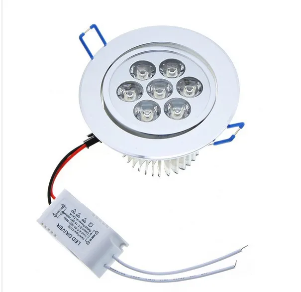 

7W Bridgelux LED downlight,700LM, include the drive,AC85-265V,CE&ROHS,2 year warranty,Free shipping